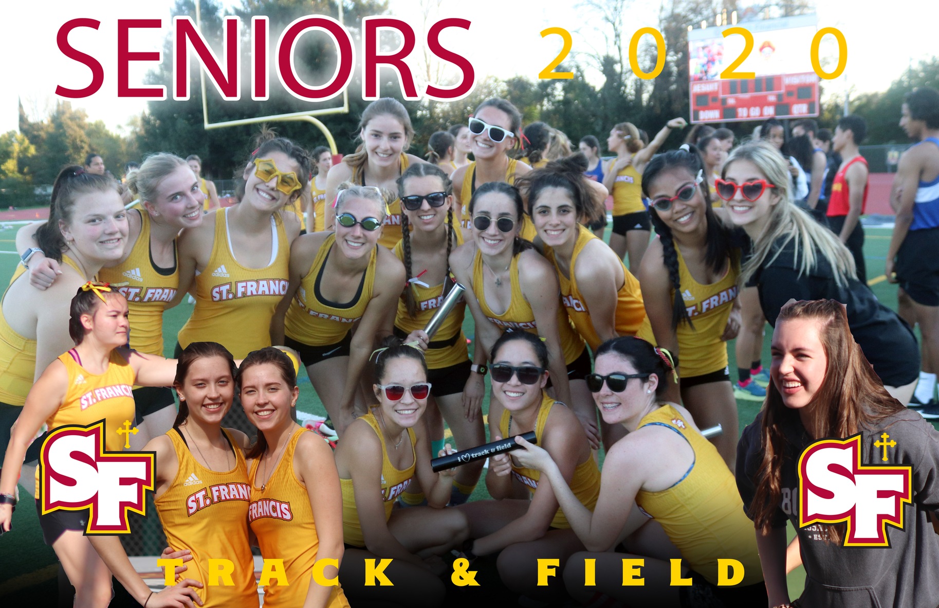 Track and Field Senior Celebrations