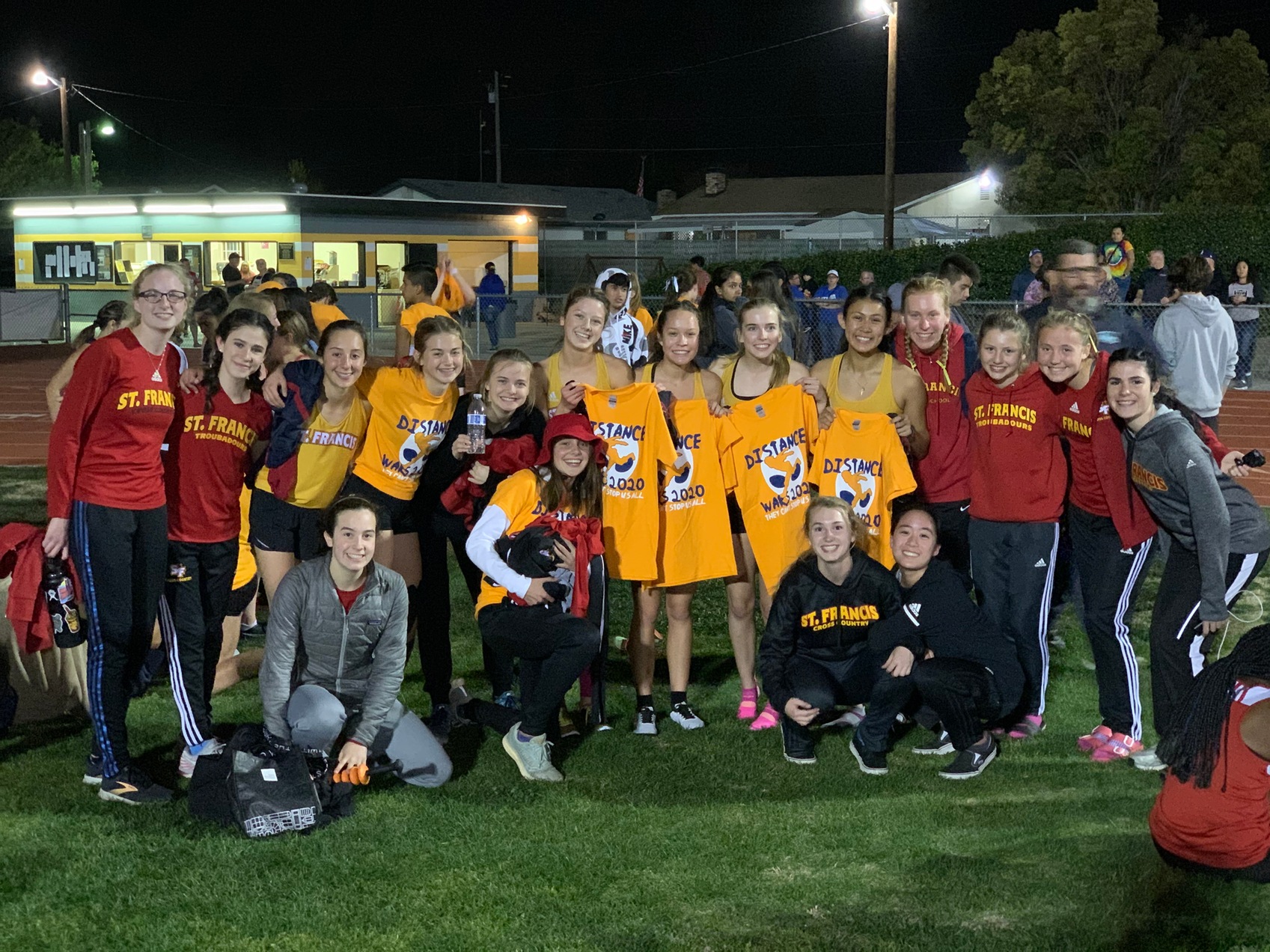 Track and Field Opens with Win at Distance Wars