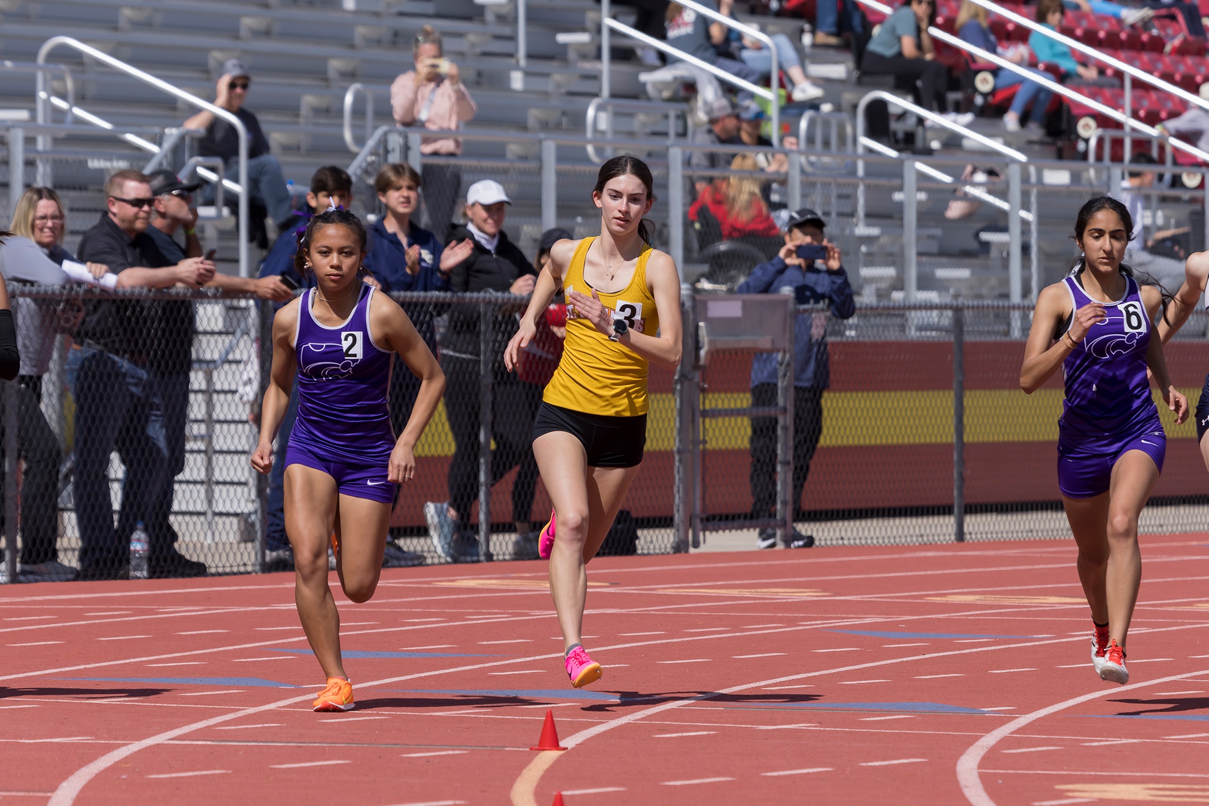 Troubies win five events, honor seniors at home finale