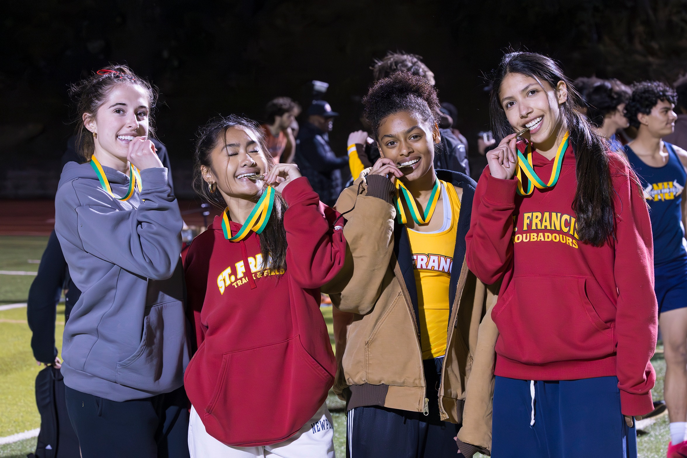Troubies win three relays at Le Febvre meet