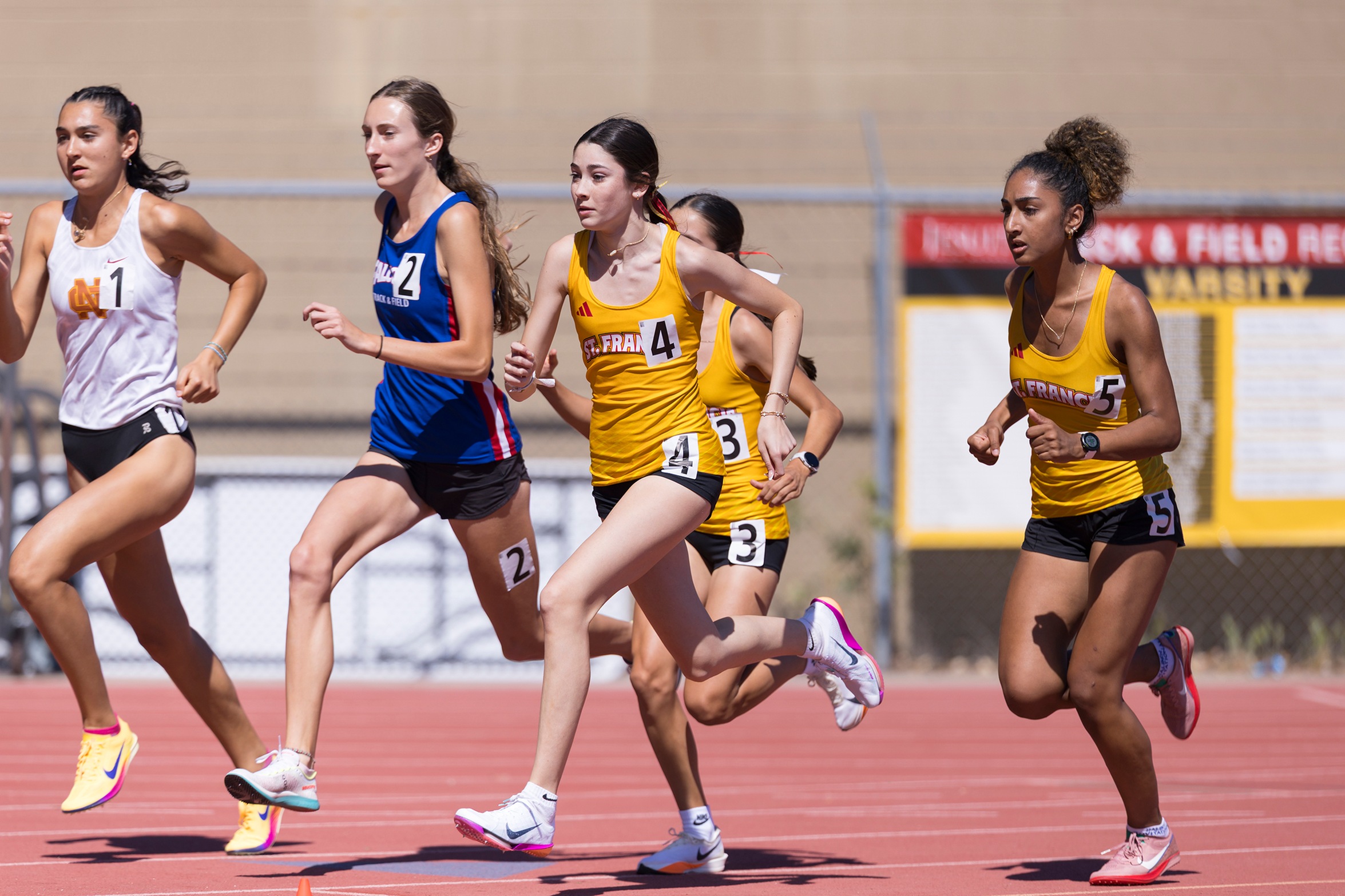 Troubie track honors seniors with Holy Spikes win