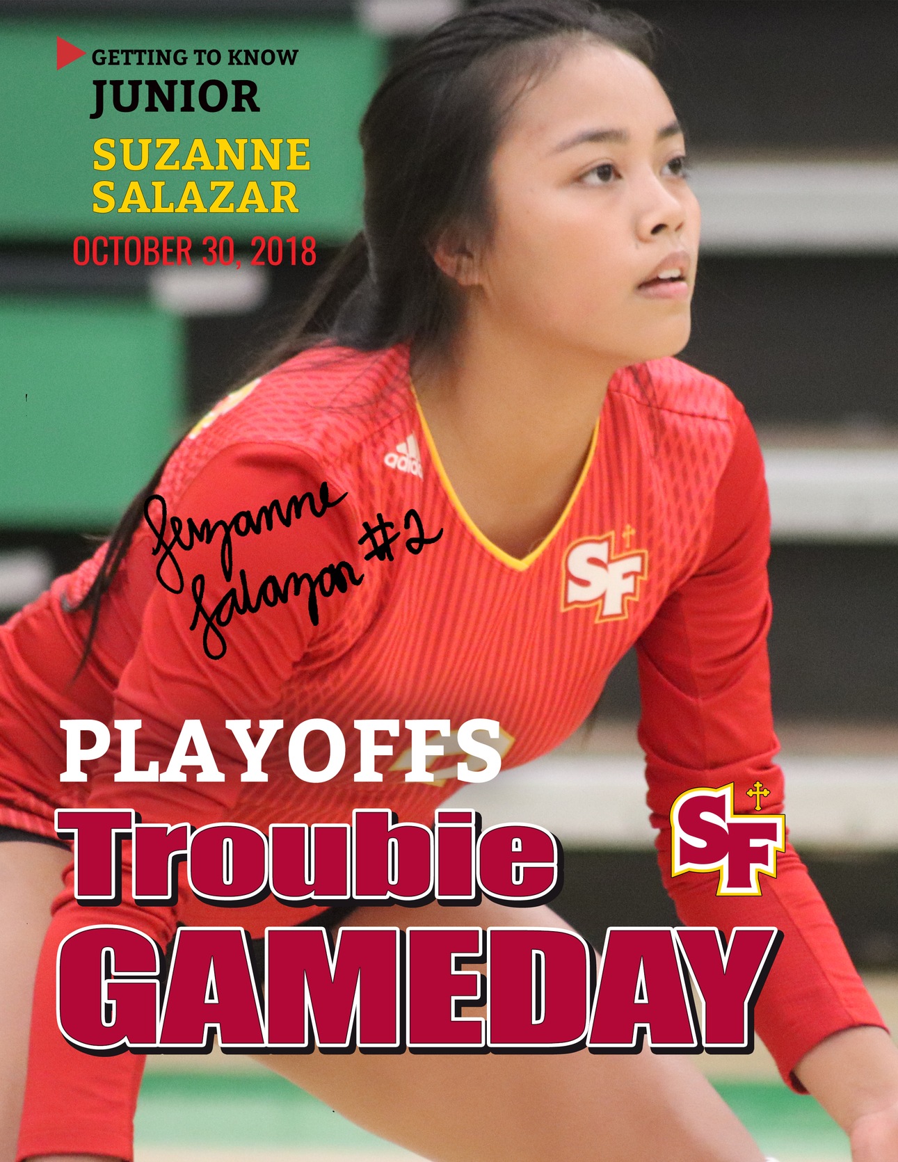 Get to Know: Volleyball's #2 Suzanne Salazar