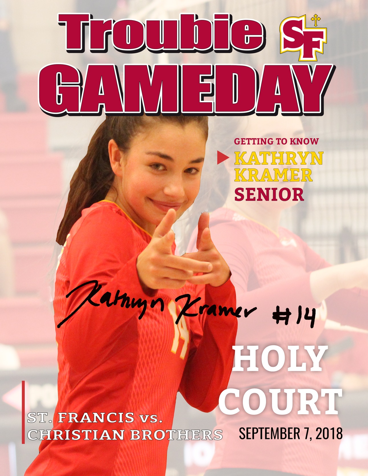 Get to Know: Volleyball's #14 Kathryn Kramer