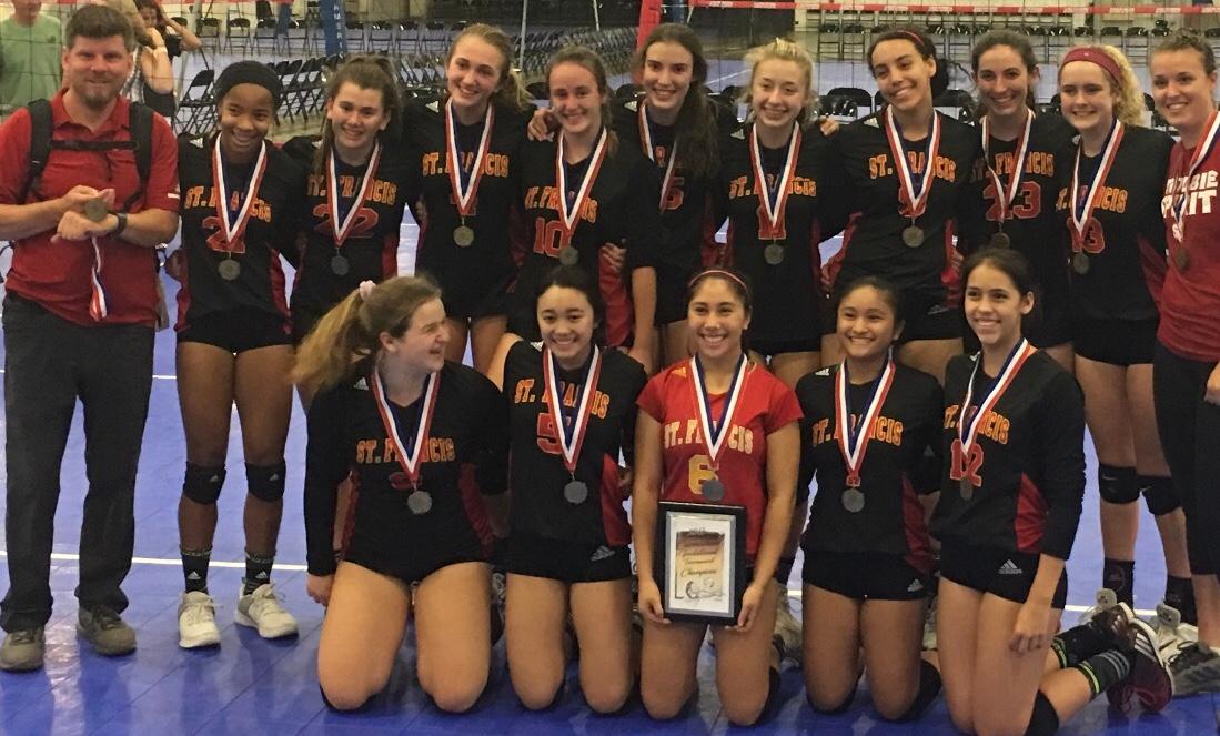 Junior Varsity Volleyball Wins Third Tournament, Improves to 30-0