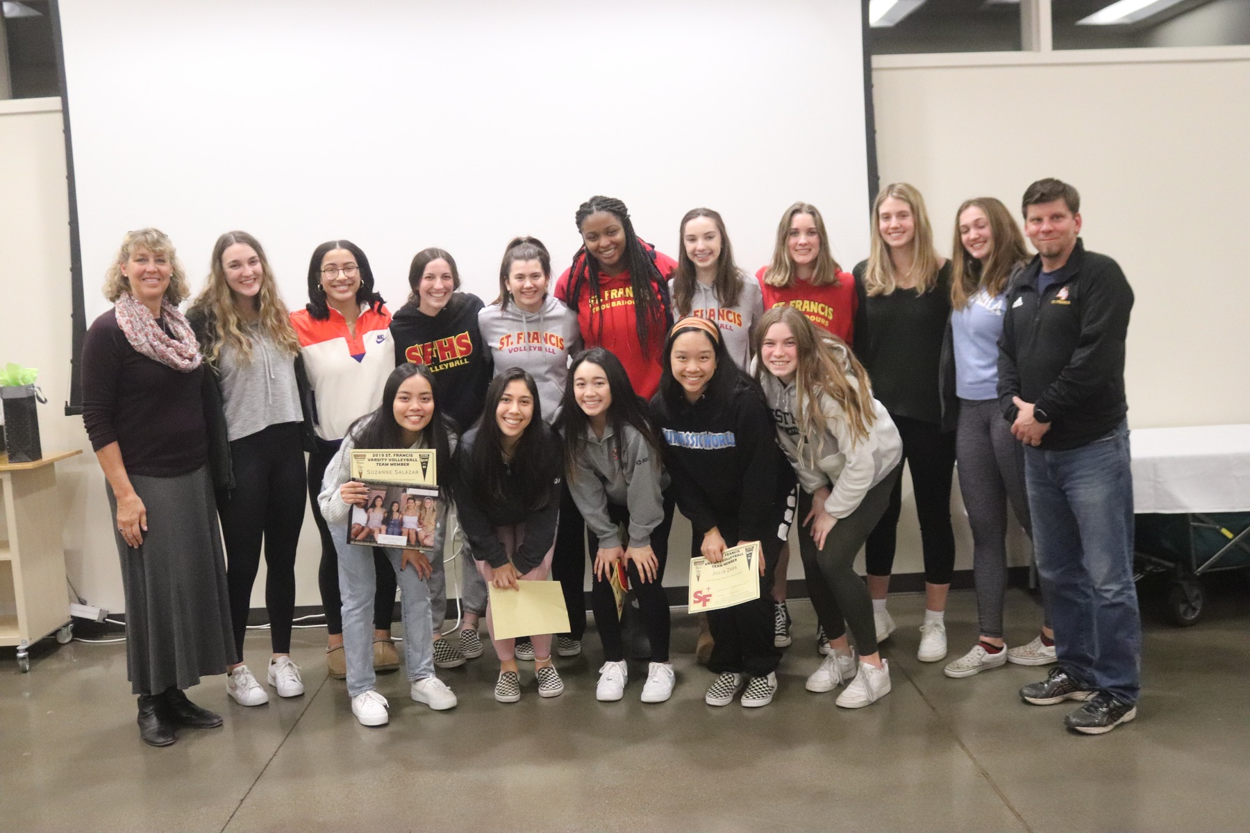 Volleyball Team Banquet Celebrates 2019 Season