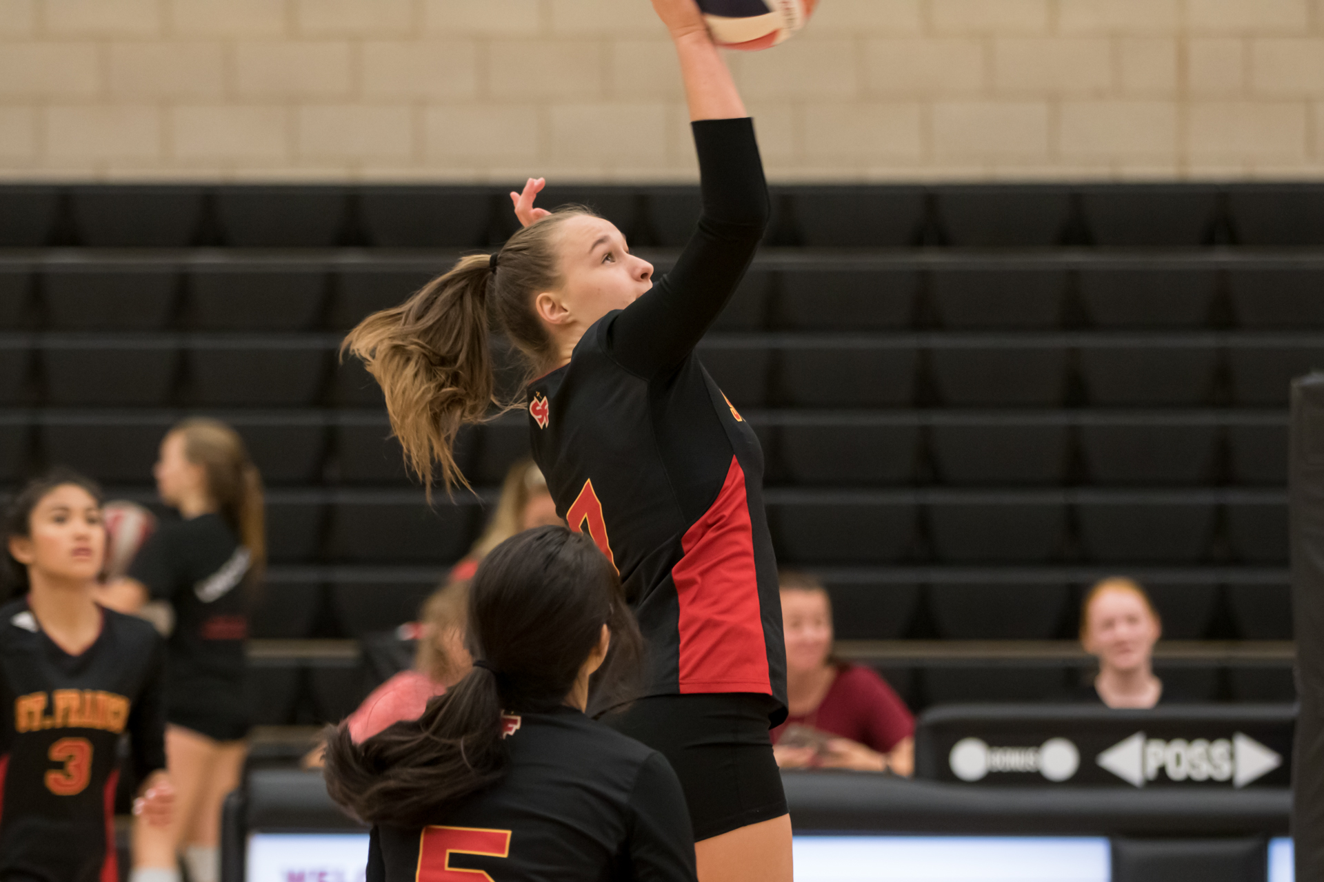 Troubie volleyball rolls through the Herd