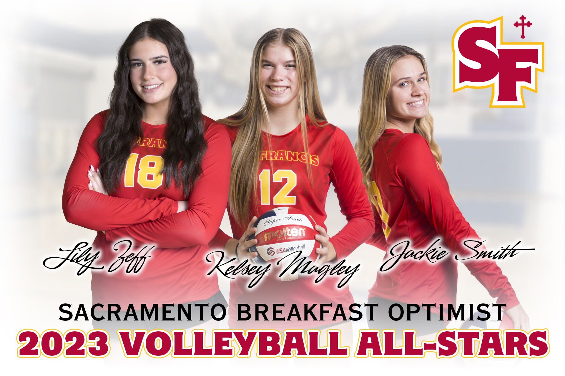Three Troubies earn Optimist All-Star selections