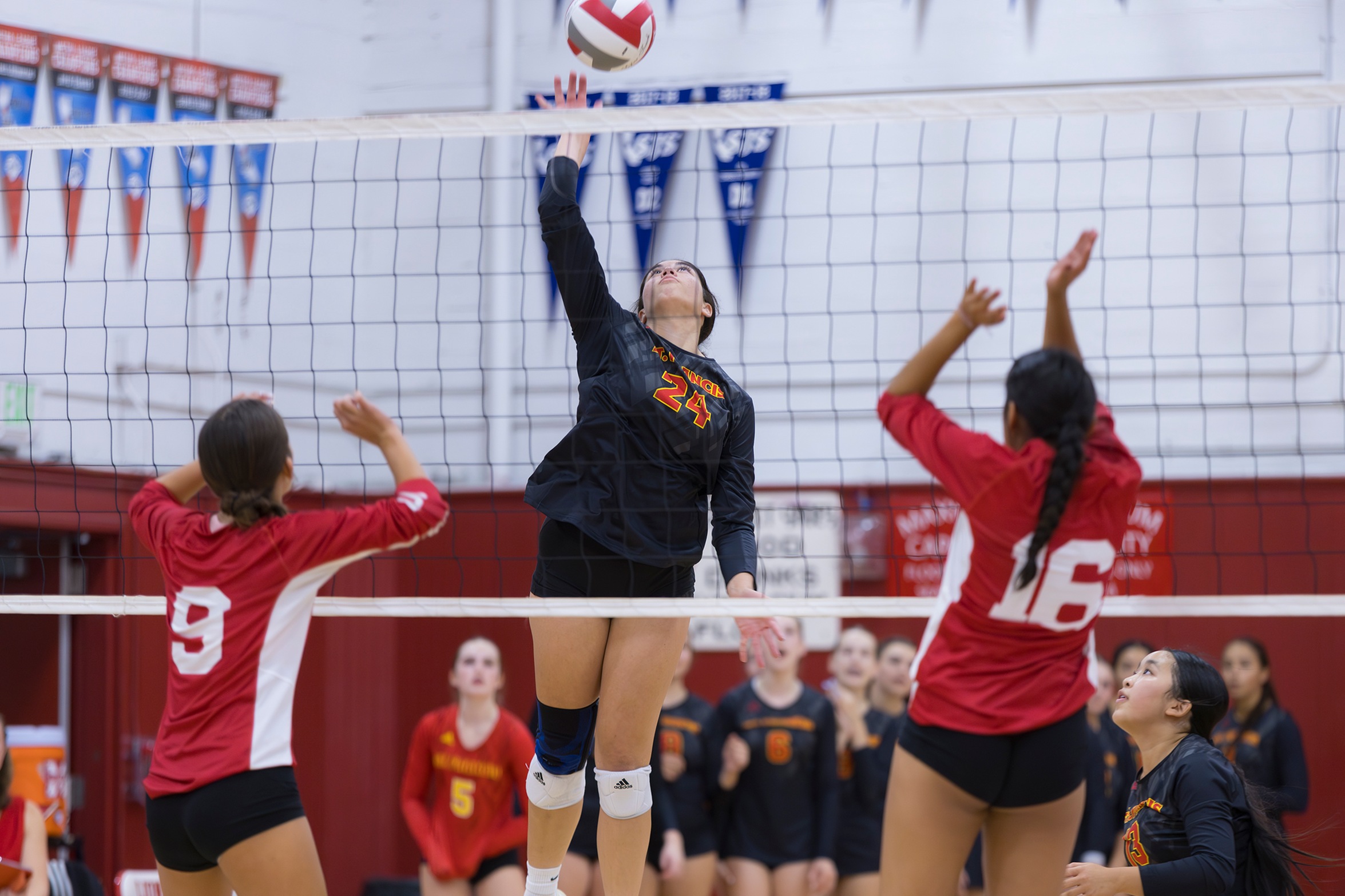 Balanced attack leads jayvees past Lions