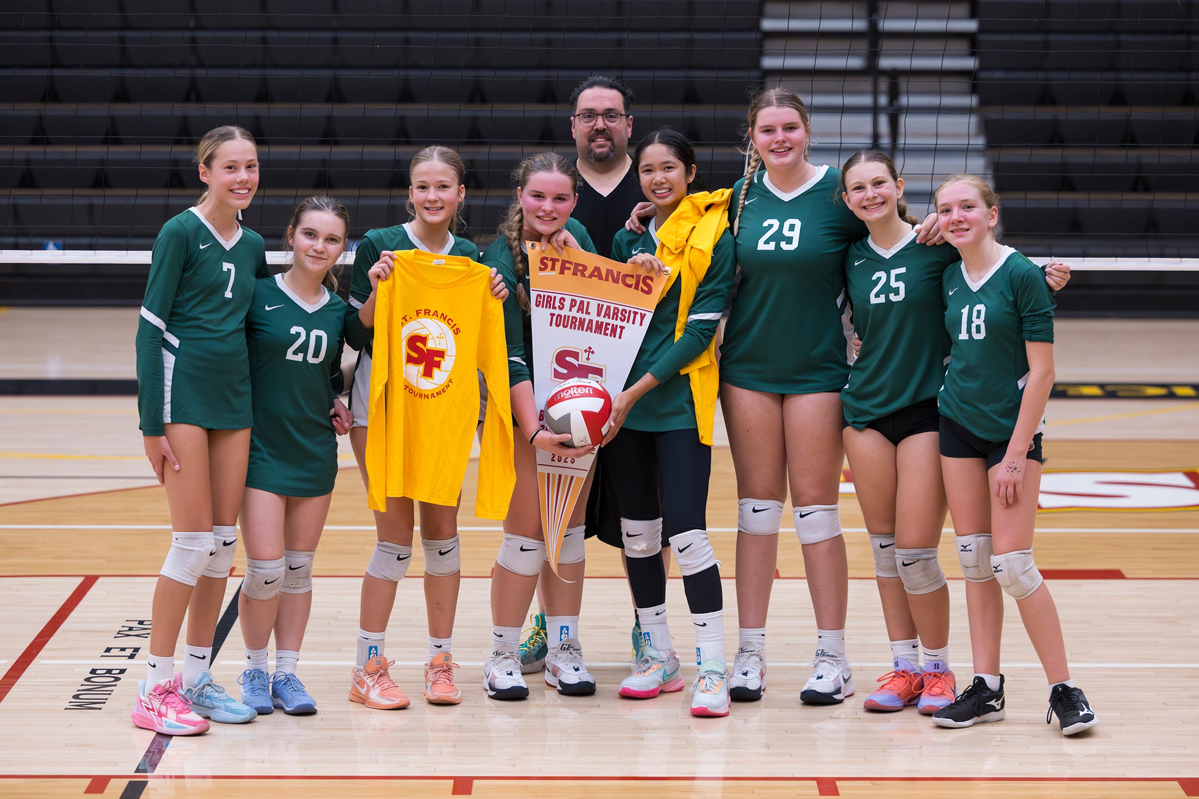 St. Ignatius wins third straight PAL volleyball tourney