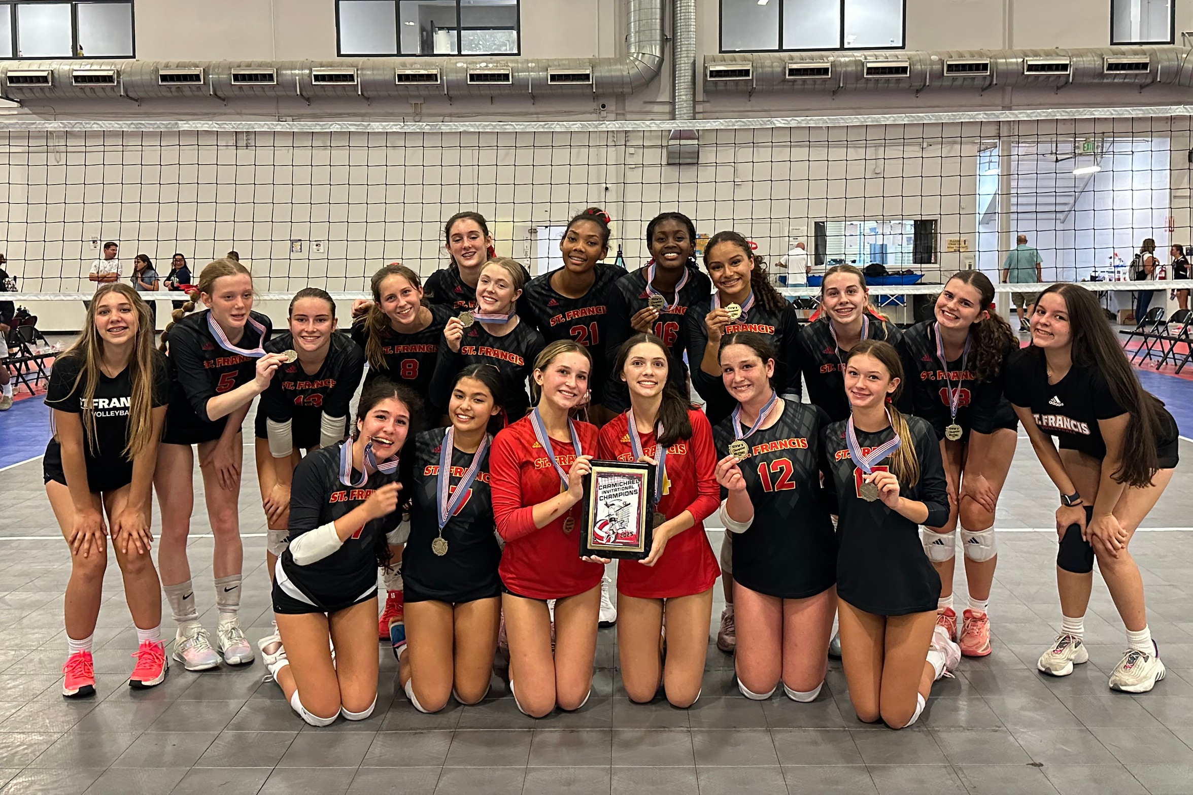 JV volleyball captures CIVT championship
