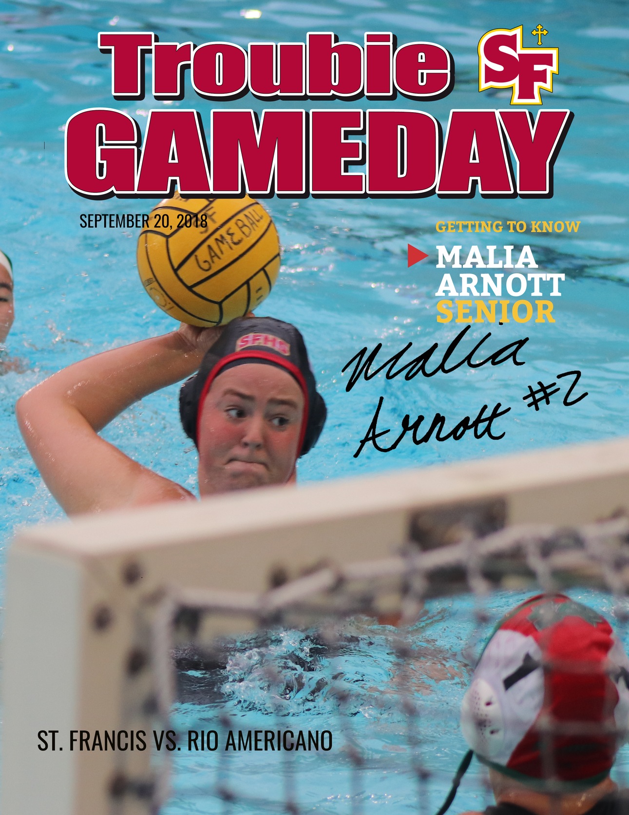 Get to Know: Water Polo's #2 Malia Arnott