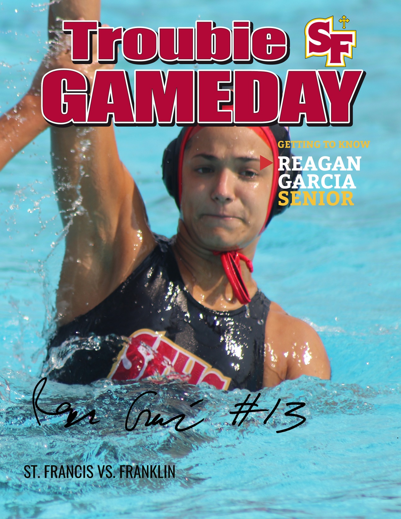 Get to Know: Water Polo's #13 Reagan Garcia