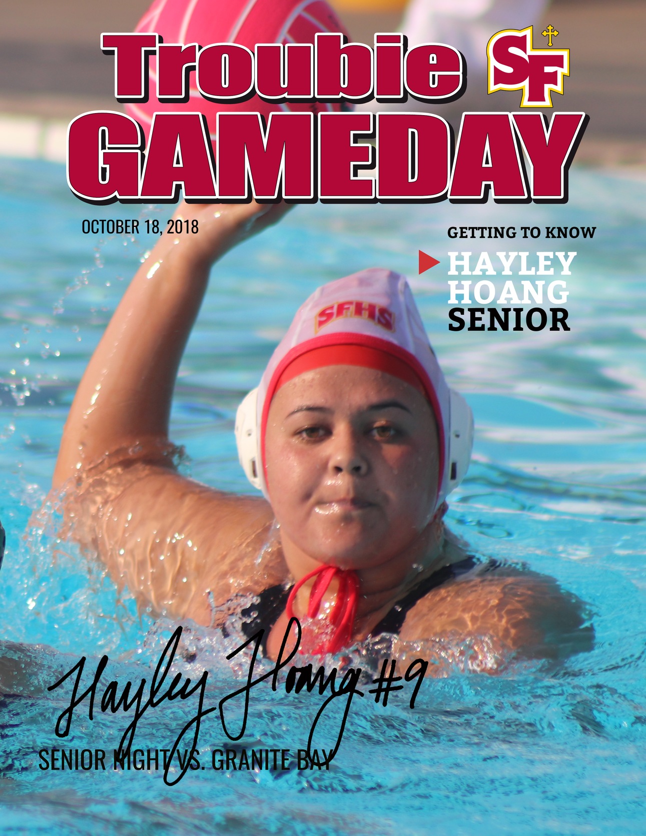 Get to Know: Water Polo's #9 Hayley Hoang
