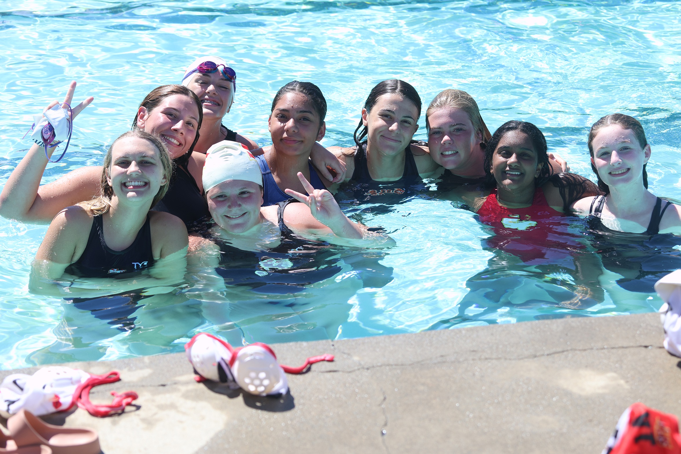 JV water polo battles tough field at CKM