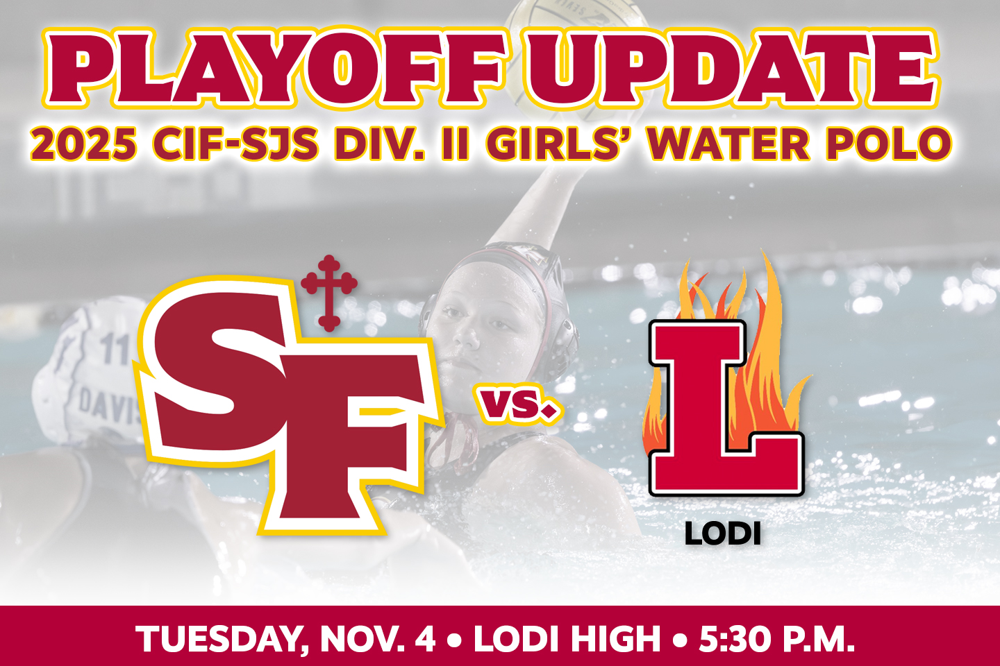 Water polo to open section playoffs at Lodi