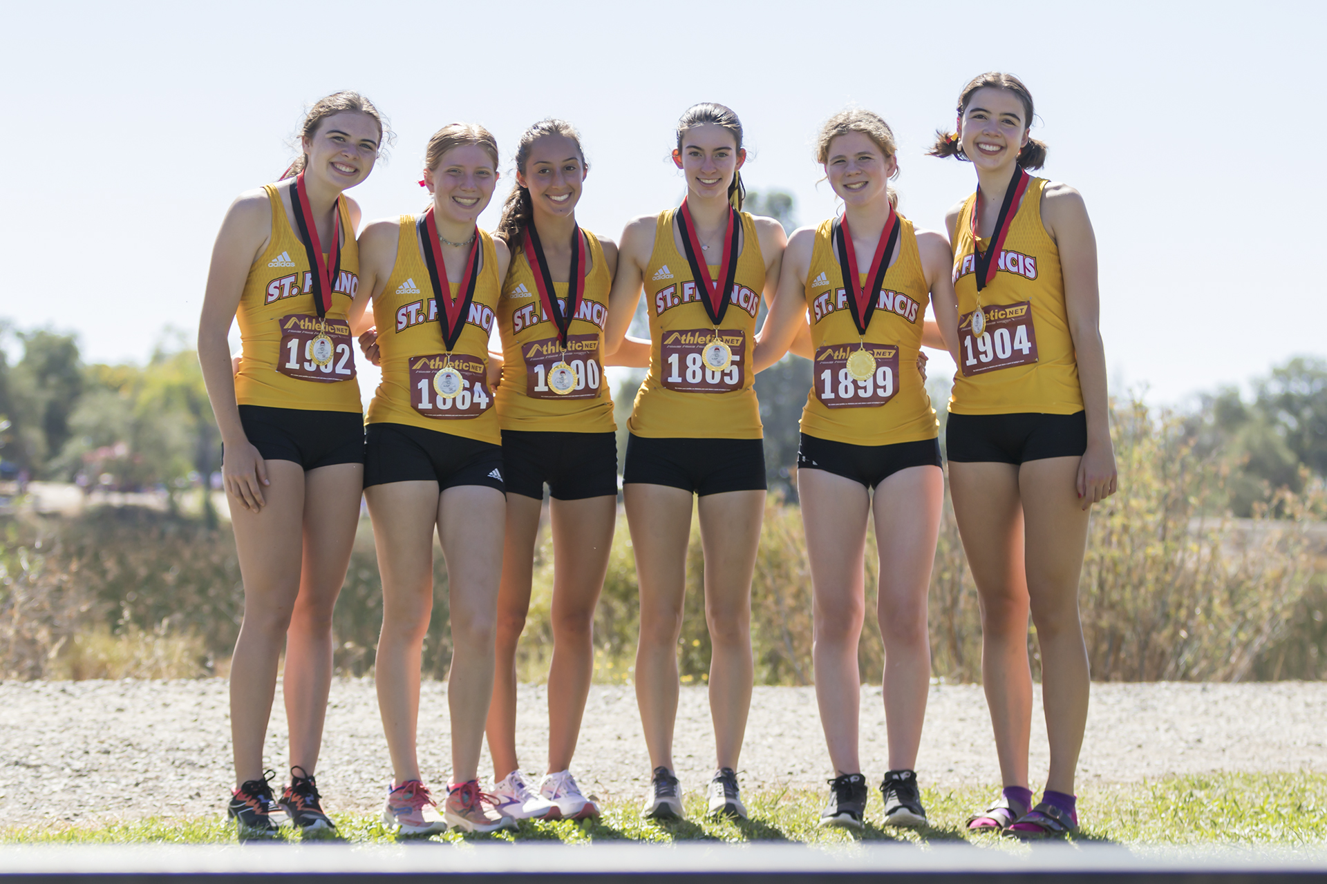 Three Troubies in top 10 lead another varsity win