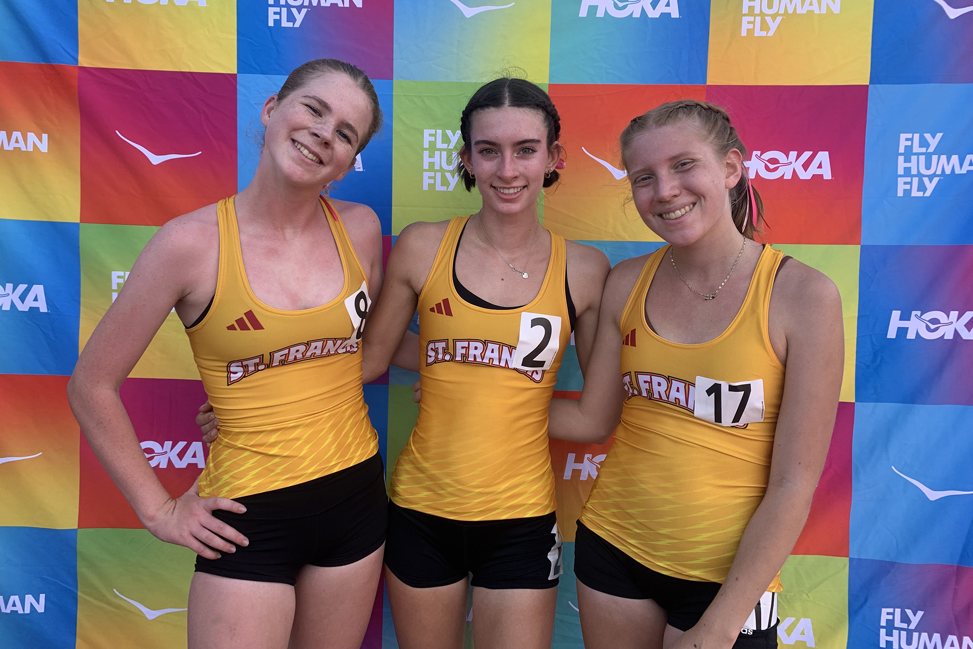 Cross country performs strong at HOKA two-mile meet